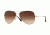 Ray-Ban AVIATOR FLAT METAL RB3513 Sunglasses 149/13-58 - Demi Gloss Sanblast Gold Frame, Brown Gradient Lenses