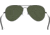 Ray-Ban Aviator Large Metal II Sunglasses RB3026, Black Frame, Crystal Gray Lenses, L2821-6214