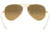 Ray-Ban Aviator Large Metal RB3025 Sunglasses, Arista Crystal Brown Mirror Silver Gradient, RB3025 001/3K-6214