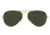 Ray-Ban Aviator Large Metal RB3025 Sunglasses, Arista Frame, G-15 Green Lens, 58, RB3025-W3400-58