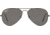Ray-Ban Aviator Large Metal RB3025 Sunglasses, Black, 58, RB3025-002-48-58