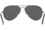 Ray-Ban Aviator Large Metal RB3025 Sunglasses, Black, 58, RB3025-002-48-58