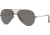 USED Ray-Ban Aviator Large Metal RB3025 Sunglasses, Black, 58, RB3025-002-48-58, EDEMO1