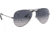Ray-Ban Aviator Large Metal RB3025 Sunglasses, Gunmetal Crystal Polarized Blue Gradient Gray, RB3025 004/78-5814