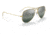 Ray-Ban Aviator Large Metal RB3025 Sunglasses, Legend Gold Frame, Silver/Blue Chromance Lens, Polarized, 62, RB3025-9196G6-62