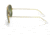 Ray-Ban Aviator Large Metal RB3025 Sunglasses, Legend Gold Frame, Silver/Green Chromance Lens, Polarized, 62, RB3025-9196G4-62