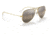 Ray-Ban Aviator Large Metal RB3025 Sunglasses, Legend Gold Frame, Silver/Grey Chromance Lens, Polarized, 62, RB3025-9196G3-62