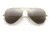 Ray-Ban Aviator Large Metal RB3025 Sunglasses, Legend Gold Frame, Silver/Grey Chromance Lens, Polarized, 62, RB3025-9196G3-62