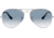 Ray-Ban Aviator Large Metal RB3025 Sunglasses, Silver Crystal Gradient Light Blue, RB3025 003/3F-5814