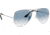 Ray-Ban Aviator Large Metal RB3025 Sunglasses, Silver Crystal Gradient Light Blue, RB3025 003/3F-6214
