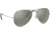 Ray-Ban Aviator Large Metal RB3025 Sunglasses, Silver Frame, Crystal Gray Gradient 58 mm Lenses, 003-32-5814