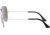 Ray-Ban Aviator Large Metal RB3025 Sunglasses, Silver Frame, Silver Mirror Polar Lenses, RB3025 019/W3-58