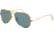Ray-Ban Aviator Large Metal Sunglasses RB3025 001/3R-58 - Arista Frame, crystal polar sky blue Lenses