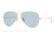 Ray-Ban Aviator Large Metal Sunglasses RB3025 001/62-62 - Arista Frame, Crystal Sky Blue Lenses