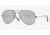 Ray-Ban Aviator Large Metal Sunglasses RB3025 002/40-5514 - Shiny Black Crystal Gray Mirror