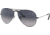 Ray-Ban Aviator Large Metal Sunglasses RB3025 004/78-6214 - Gunmetal Crystal Polarized Blue Grad.gray