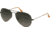 Ray-Ban Aviator Large Metal Sunglasses RB3025 029/71-5514 - Matte Gunmetal Frame, Crystal Gray Gradient Lenses
