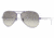 Ray-Ban Aviator Large Metal Sunglasses RB3025 087/32-5514 - Metal Violet Matte Crystal Gray Gradient