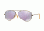 Ray-Ban Aviator Large Metal Sunglasses RB3025 167/1R-58 - Brushed Bronze Demishiny Frame, Grey Mirror Lilac Polar Lenses