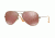 Ray-Ban Aviator Large Metal Sunglasses RB3025 167/2K-55 - Demiglos Brushed Bronze Frame, Red Mirror Lenses