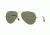 Ray-Ban Aviator Large Metal Sunglasses RB3025 181-62 - Gold Frame, Dark Green Lenses