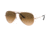 Ray-Ban Aviator Large Metal Sunglasses RB3025 903551-62 - , Clear Gradient Brown Lenses
