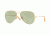 Ray-Ban Aviator Large Metal Sunglasses RB3025 90644C-58 - Gold Frame, Photo Green Lenses