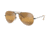 Ray-Ban Aviator Large Metal Sunglasses RB3025 9153AG-55 - , Yellow Bi-mirror Grey Lenses