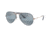 Ray-Ban Aviator Large Metal Sunglasses RB3025 9156AJ-58 - , Blue Bi-mirror Grey Lenses