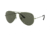 Ray-Ban Aviator Large Metal Sunglasses RB3025 919131-62 - , Green Lenses