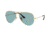 Ray-Ban Aviator Large Metal Sunglasses RB3025 919262-62 - , Light Blue Lenses