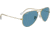 Ray-Ban Aviator Large Metal Sunglasses RB3025 9196S2-62 - , Blue Lenses