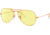 Ray-Ban Aviator Large Metal RB3025 Sunglasses, Orange, 62, RB3025-9220T4-62