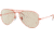 Ray-Ban Aviator Large Metal RB3025 Sunglasses, Red, 62, RB3025-9221T2-62