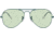 Ray-Ban Aviator Large Metal Sunglasses RB3025 9225T1-62 - , photo evolve green/blue Lenses