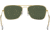 Ray-Ban Caravan Sunglasses RB3136 001-5515 - Arista Frame / Crystal Green 55 mm Lenses