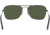 Ray-Ban Caravan Sunglasses RB3136 004-5515 - Gunmetal Frame / Crystal Green 55 mm Lenses