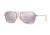 Ray-Ban Caravan Sunglasses RB3136 167/4K-58 - Demiglos Brushed Bronze Frame, Lillac Mirror Lenses