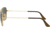 Ray-Ban Caravan Sunglasses RB3136 181/71-58 - Gold Frame, Light Grey Gradient Dark Grey Lenses