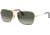 Ray-Ban Caravan Sunglasses RB3136 181/71-58 - Gold Frame, Light Grey Gradient Dark Grey Lenses