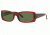 Ray-Ban Sunglasses RB4067-601-5316 53 mm Lense Diameter / Black Frame w/ Crystal Green Lenses