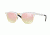 Ray-Ban CLUBMASTER ALUMINUM RB3507 Sunglasses 137/7O-51 - Brusched Silver Frame, Copper Flash Gradient Lenses