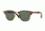 Ray-Ban CLUBMASTER M RB3016M Progressive Prescription Sunglasses RB3016M-118158-51 - Lens Diameter 51 mm, Frame Color Walnut Rubber Black