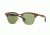 Ray-Ban CLUBMASTER M RB3016M Progressive Prescription Sunglasses RB3016M-11824E-51 - Lens Diameter 51 mm, Frame Color Walnut Rubber Green