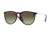 Ray-Ban Erika F RB4171F Sunglasses 6316E8-57 - Red Frame, Green Gradient Brown Lenses