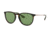 Ray-Ban Erika F RB4171F Sunglasses 6393/2-57 - Havana Frame, Green Lenses