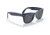 Ray-Ban Folding Wayfarer Classic Sunglasses, Dark Grey Lenses, Blue, 50, RB4105-6197B1-50