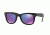 Ray-Ban Folding Wayfarer Sunglasses RB4105 601S1M-50 - Matte Black Frame, Grey Mirror Purple Lenses