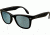 Ray-Ban Folding Wayfarer Sunglasses RB4105 602230-5420 - Matte Grey Frame, Green/Silver Mirror Lenses