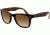 Ray-Ban Folding Wayfarer Sunglasses RB4105 710/51-5022 - Light Havana Frame, Crystal Brown Gradient Lenses